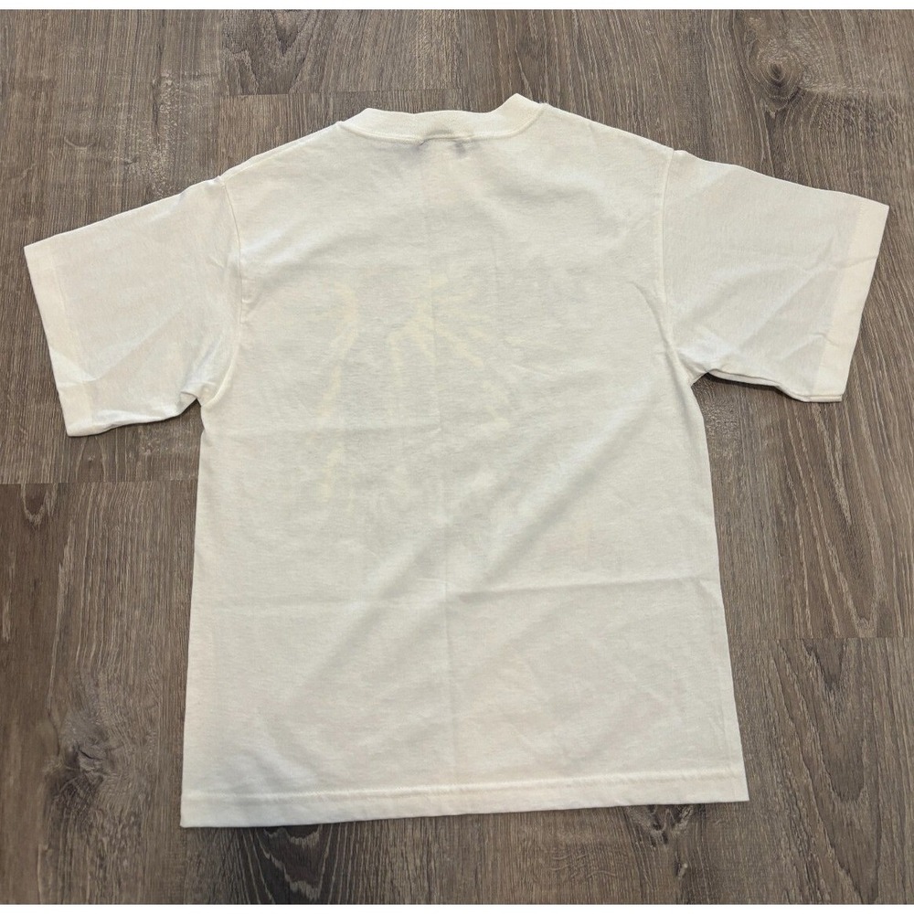 Vintage 1994 Power Rangers Zack Black Ranger Graphic T-Shirt Kids XL 14/16 USA - Picture 3 of 9